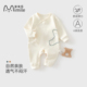 新生婴儿衣服初生纯棉无骨哈衣爬服春秋宝宝和尚服A类婴儿连体衣