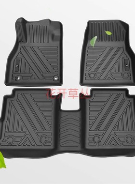 专用2023 Ford ranger t9 wildtrak raptor脚垫TPE防水地毯 内饰