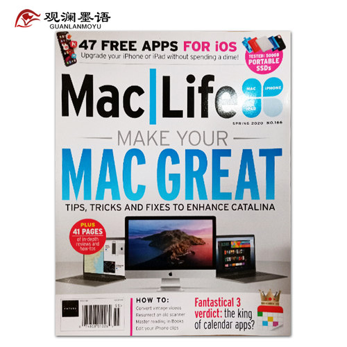 Mac Life N.166 苹果生活电子科技杂志 2020年春季刊 美国电子产品杂志