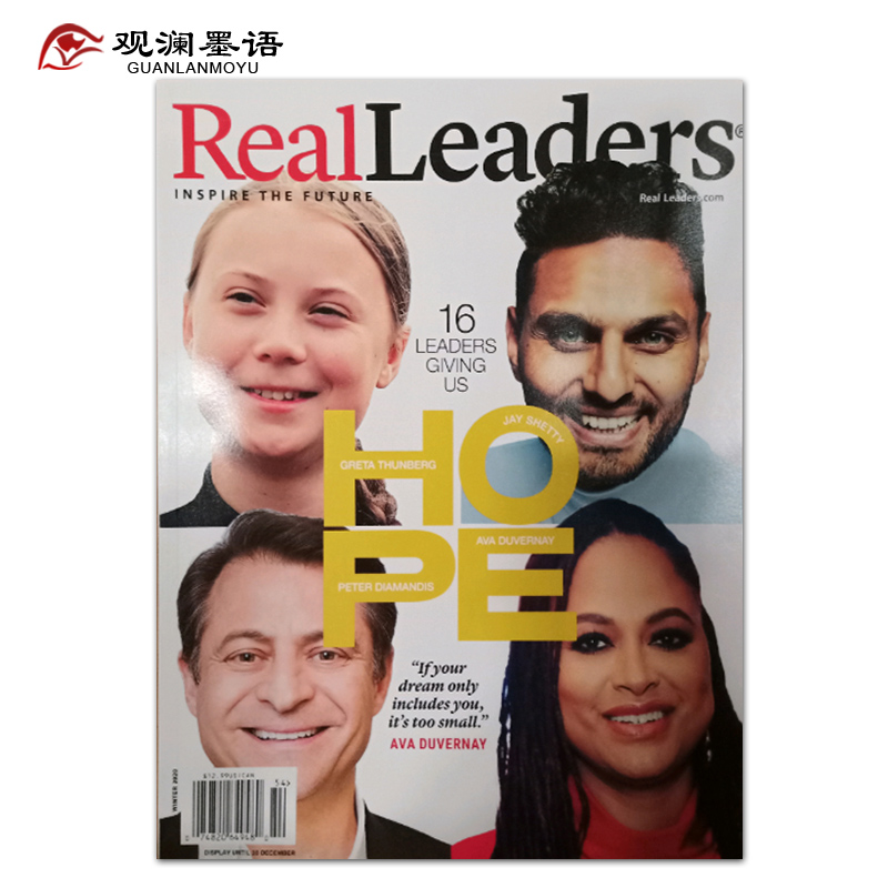 Real Leaders 2020年春季刊 美国金融商业财经杂志 英语杂志期刊