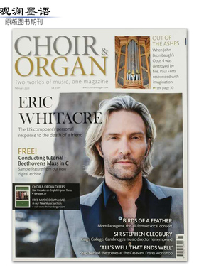 【单期可选】Choir&Organ 2019/20年月刊唱诗班和管风琴 英国音乐杂志