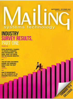 【单期可选】Mailing Systems Technology 2019/20/21/22年月刊 美国邮政系统技术杂志