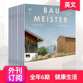 年订阅12期 Baumeister 德国建筑设计创意杂志 外刊订阅