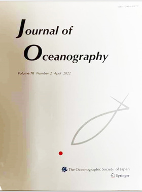 【单期】Journal of Oceanography Vol.78.2 海洋学气象学杂志 2022年4月刊