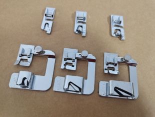 6mm 7307 家用电动多功能缝纫机6件套卷边压脚4