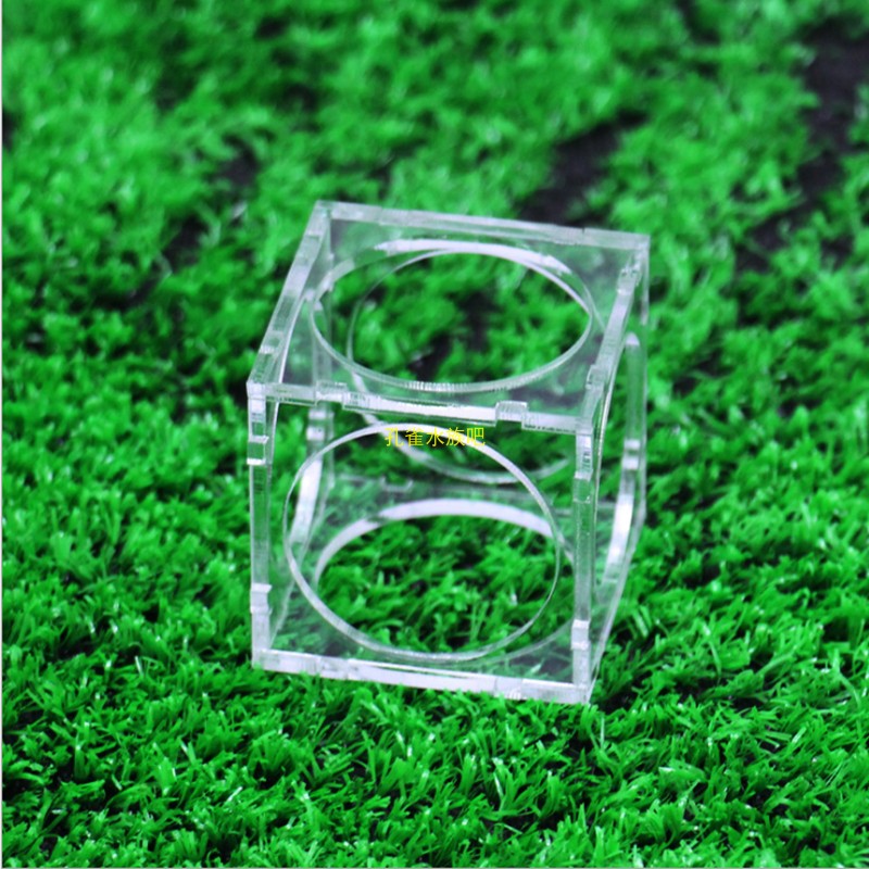 水晶虾屋虾窝 鱼缸造景虾屋 鱼虾躲避繁殖屋 亚克力鱼缸观赏虾屋