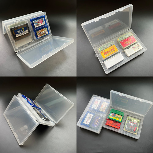 适用GAMEBOY卡带收纳盒收纳8枚gbasp游戏卡盒或4枚gbc游戏收纳盒