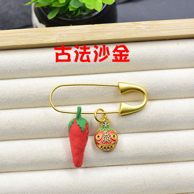 古法沙金挂件防惊吓压惊