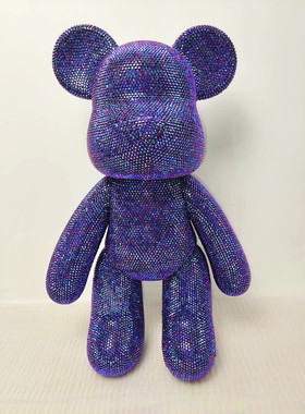 暴力熊玩偶厘米镶钻送女生摆件