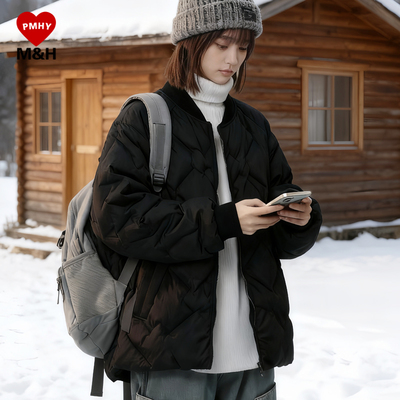 棉衣女冬季加厚保暖棒球棉服