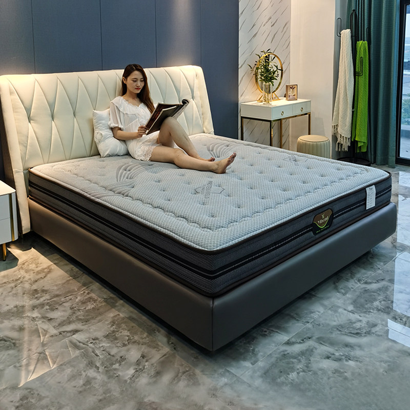 席梦思床垫1.8m独立弹簧天然乳胶软垫家用加厚软硬两用椰棕垫定做,住宅家具,弹簧床垫,淘宝优惠券,粉丝福利购,淘宝优惠卷