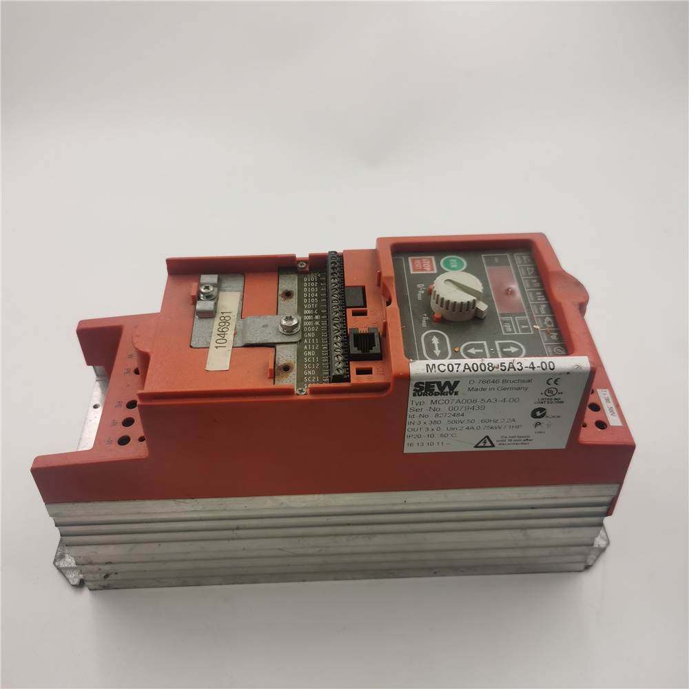 sew赛威0.75kw变频器mc07a008-5a3-4-00 8272484 非实价
