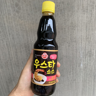 韩国进口不倒翁炸鸡酱猪排乌斯塔酱炸虾猪排炸蔬菜蘸料海鲜汁415g