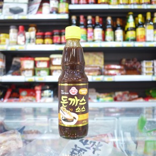 韩国进口不倒翁炸猪排沙司酱奥土基猪排西餐酱 炸猪排卤汁 415g