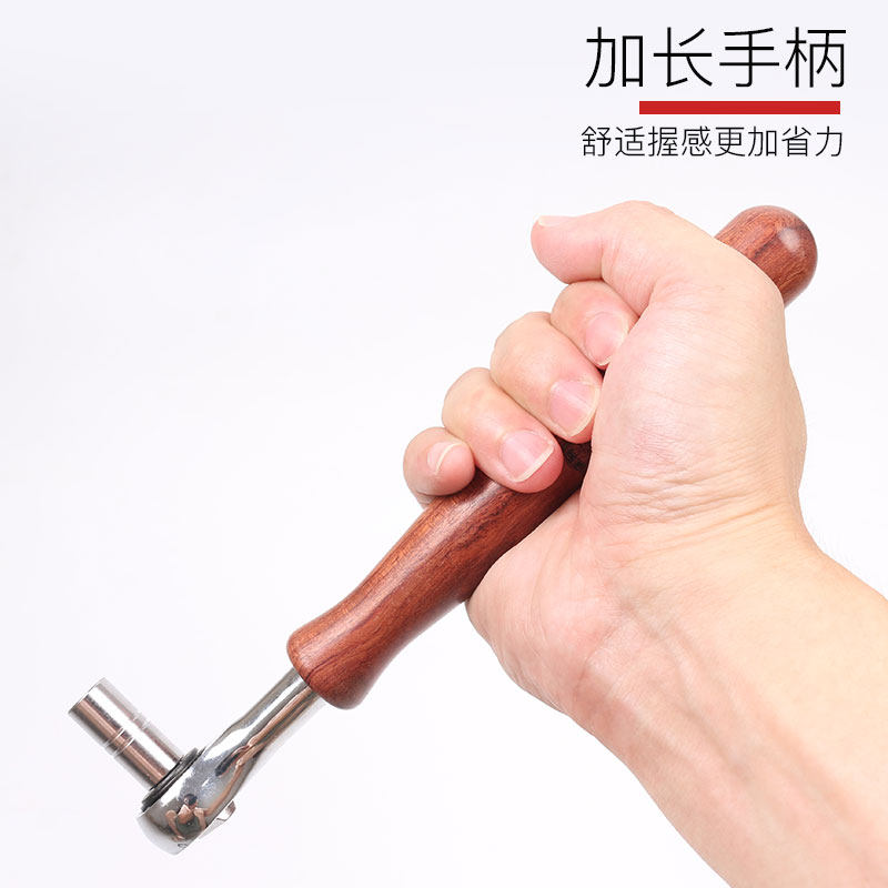 牌古筝快速换弦实木加长扳手两极可调内八角调音扳手