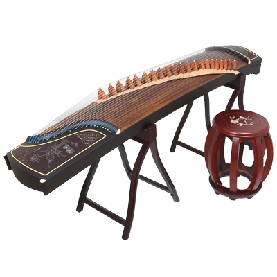 秦汉古筝8901j悦满荷塘教学古琴