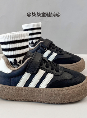 真皮儿童软底运动鞋2025秋冬季女童加绒加厚二棉鞋男童保暖运动鞋