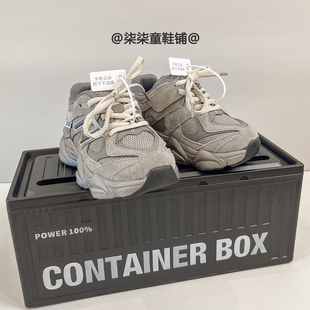 2025秋季 跑步鞋 新款 男童休闲板鞋 潮 女童老爹鞋 真皮儿童软底运动鞋