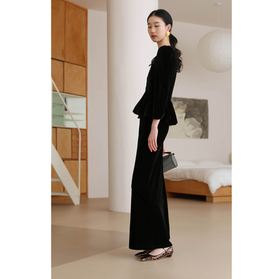 无有无印长款鱼尾半身裙