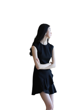 无有无印通勤淑女醋酸