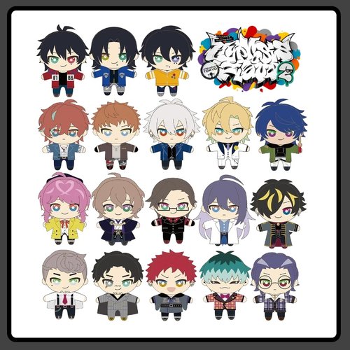 ヒプマイ催眠麦克风毛绒玩偶挂件