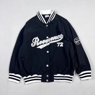 刺绣字母外套 夹克春新款 日单女士春秋棒球服经典 款