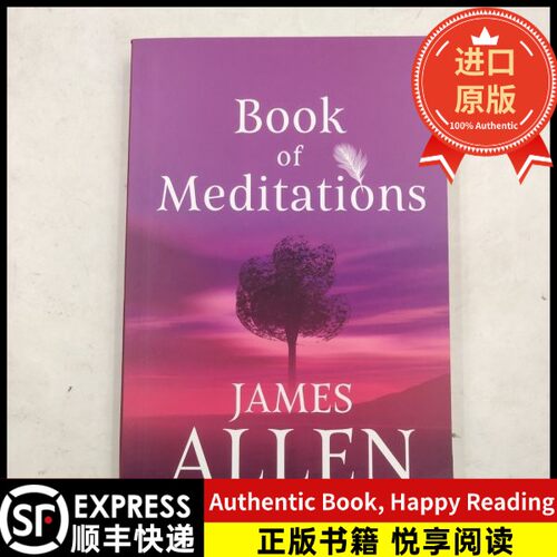 英文书原版书James Allen Book of Meditations 詹姆斯·艾伦的冥想之书James Allen出版社9781804454473现货进口英文书