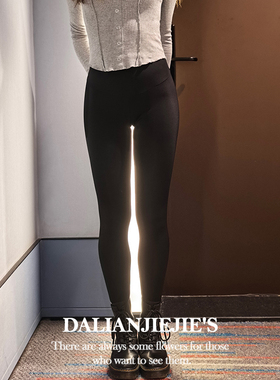 LianJie's 无穿感*外穿弯腰透感心机鲨鱼裤女薄款修身高腰瑜伽裤