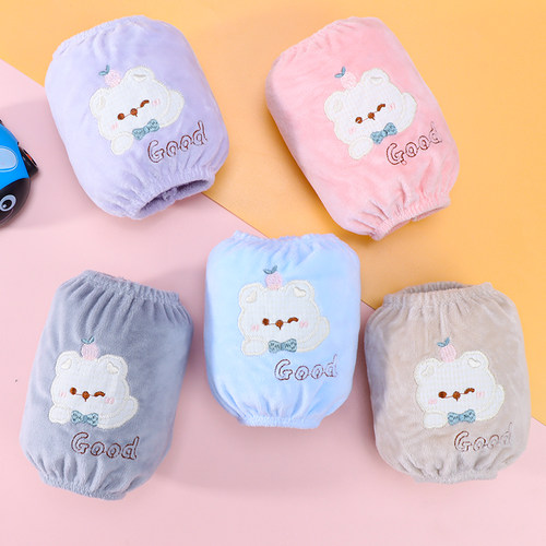 1-3岁新款卡通可爱小熊宝宝袖套