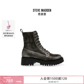 Steve Madden思美登DAYTON女鞋 英伦风厚底马丁靴短靴