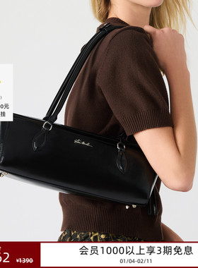 [孟子义同款]Steve Madden思美登BREMIE26早春焕新法棍包保龄球包