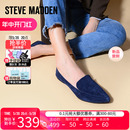 新款 Steve FEATHER Madden思美登秋季 懒人鞋 平底女舒适单鞋 乐福鞋