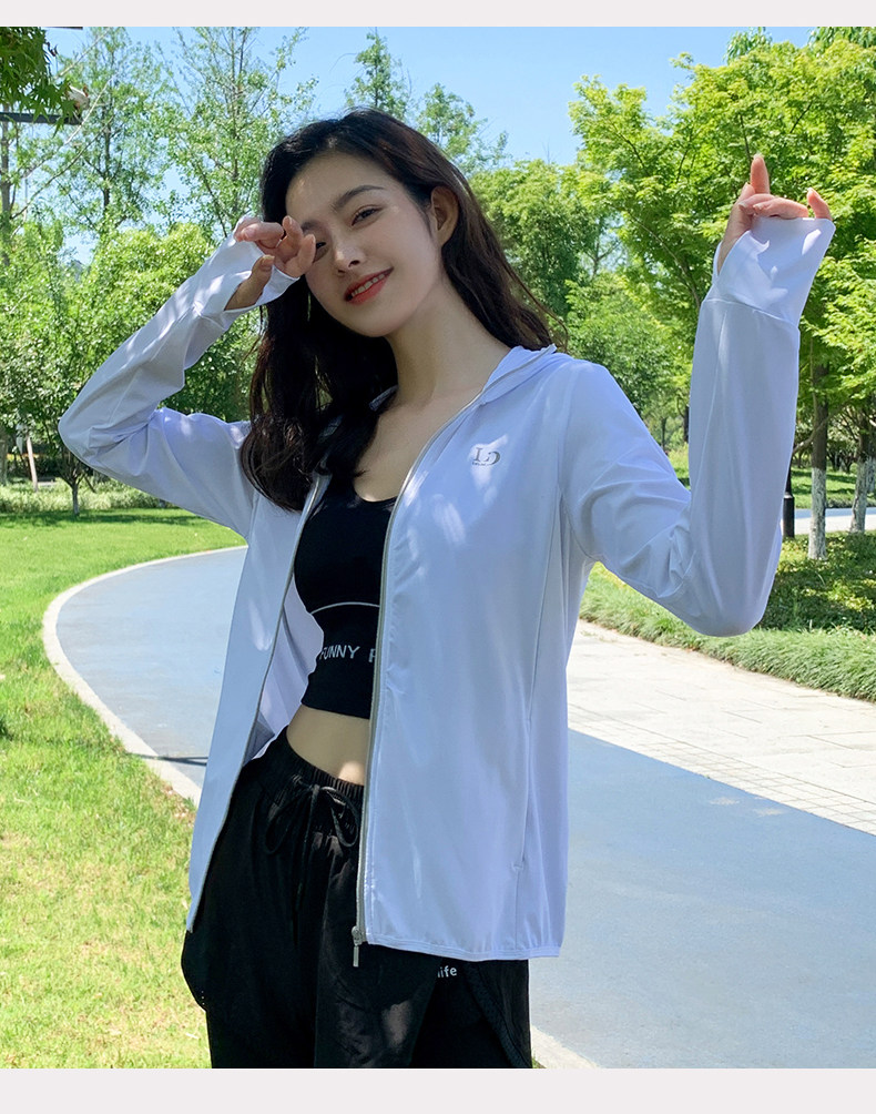 letsdiet2020新款s4防晒衣连帽成人防晒衫夏季防紫外线外套女袖套