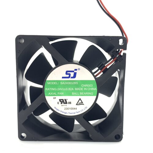全新SJ  BSA240832BS/U变频器24V 0.82A 0.6A散热风扇8032 8cm