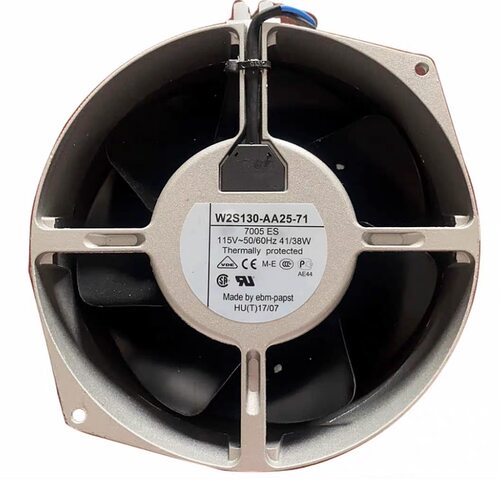 全新ebmpapst W2S130-AA25-71 115V 41/38W 17055 17cm变频器风扇