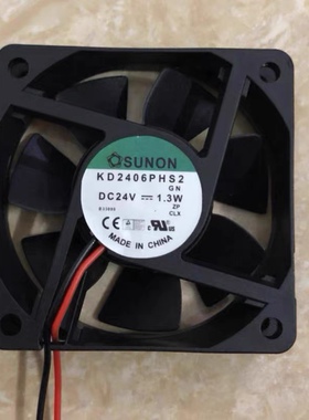 SUNON建准KD2406PHS2 24V 1.3W 6015 超安静变频器风扇