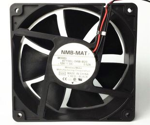 散热风扇 12V0.52A双滚珠 4715KL 04W B29 NMB B20 12CM厘米12038