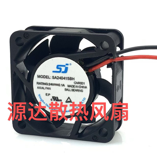 全新原装SJ 4015 4CM SA240415BH DC24V 0.1A 直流变频器散热风扇