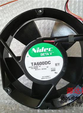 原装NIDEC TA600DC 轴流风扇 A34458-64 48V 42.Amp P/N956543