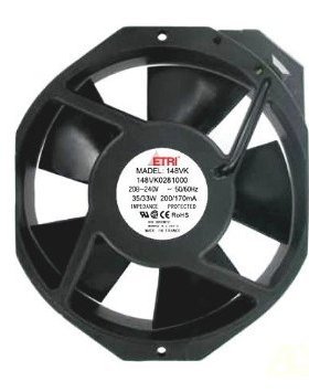 法国ETRI 148VK0281000 148VK0281030 208-240V 35/33W 铝框风扇