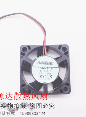 原装Nidec 3厘米风扇C34449-16 5V 0.11Amp 3cm散热风扇