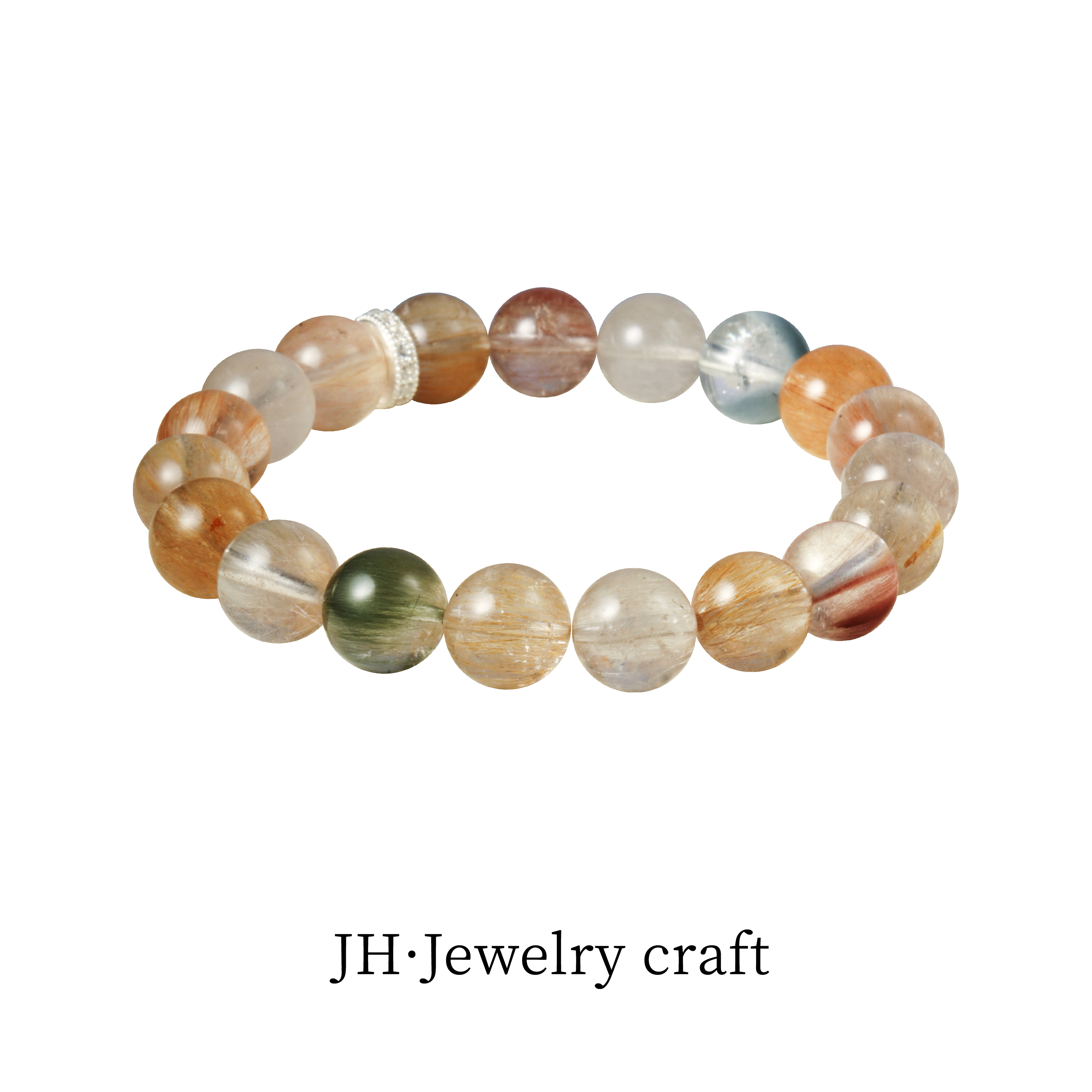 Jonny.“且听风铃”高阶独立设计配色糖果色系彩兔毛手链