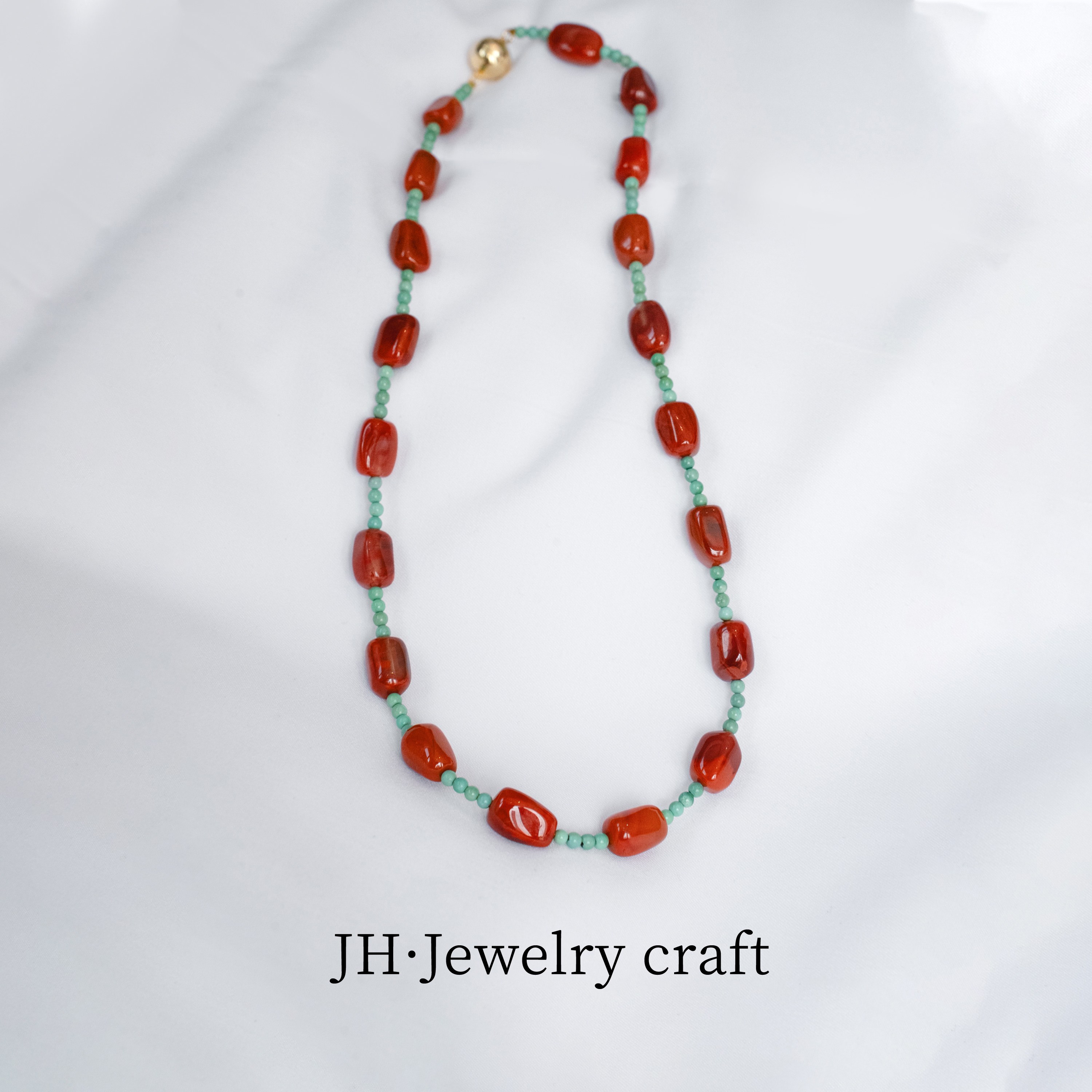 Jonny.“竹亭芜绿”小众设计高级感经典百搭项链