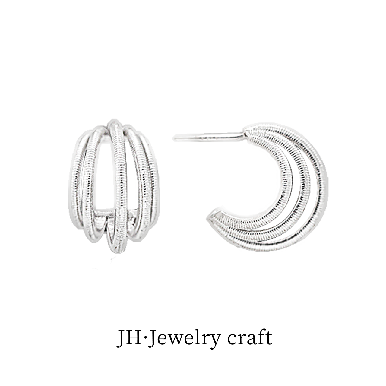 “银河星球”通体925银意大利珠宝工艺高级感质感百搭自留耳环