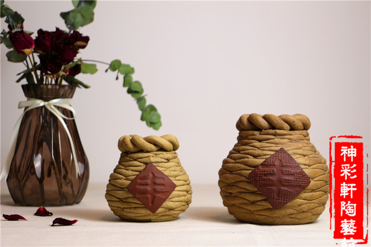 陶艺泥塑特色手工艺品纯手工陶泥