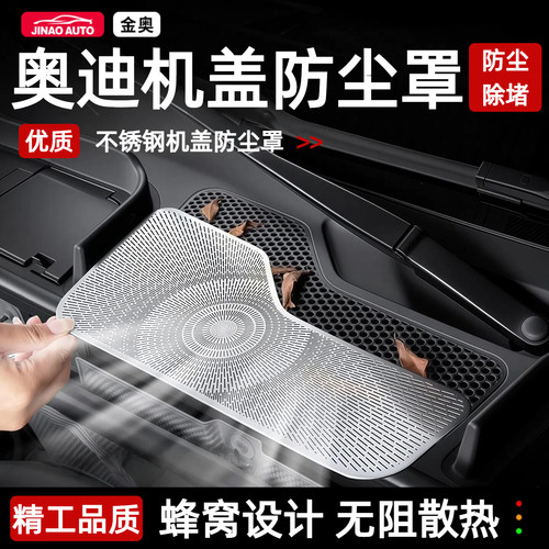 奥迪专用机舱进气口防虫防尘罩
