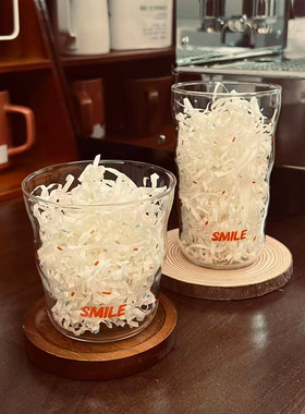 smile创意高硼硅耐热玻璃杯