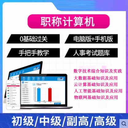 湖南职称计算机全国专业技术人员计算机应用能力考试题库模块软件