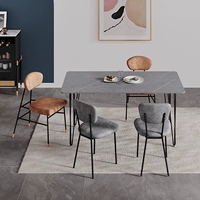 Мебель, мраморный современный и минималистичный прямоугольный стульчик для кормления, делается под заказ