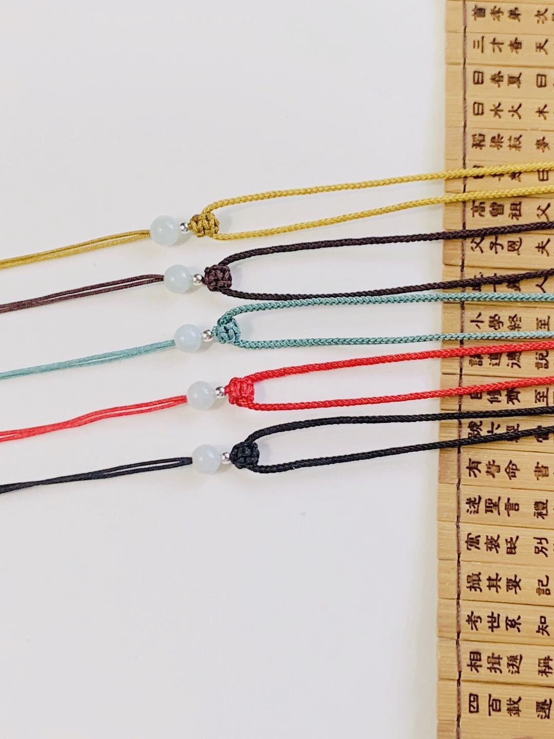 妙兮原创手工编织项链绳吊坠黄金绳